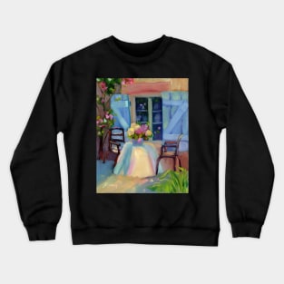 Provence Morning by MarcyBrennanArt Crewneck Sweatshirt